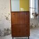 Modernist teak secretary desk, 1950s