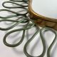 Mid-Century Modern Italian Brass Mirror by Gio Ponti, 1950s