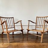 2 vintage Scandinavian armchairs from Ster Gelderland