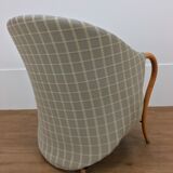 Pair of 80's Cinna design armchairs