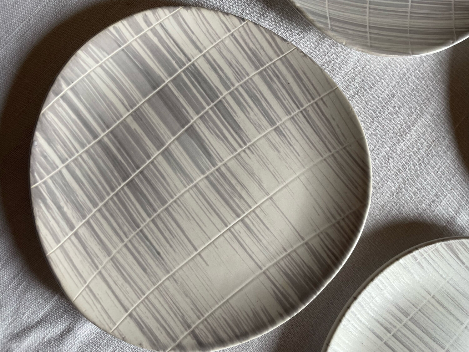 Dessert plates Voile Niderviller