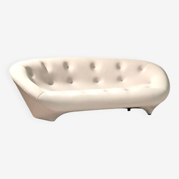Ligne Roset white sofa Ploum model