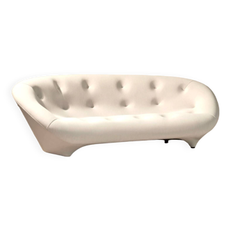 White sofa Ligne Roset model Ploum