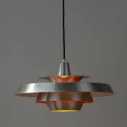 Suspension Superlight vintage danoise par David Mogensen, années 1980