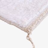 Modern Plain White Rug - 448 x 314 cm