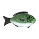 Plat en forme de poisson