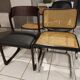 Suite of 4 mismatched chairs vintage model Marcel Breuer,Adrien,Baumann