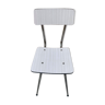 Chaise en formica blanc