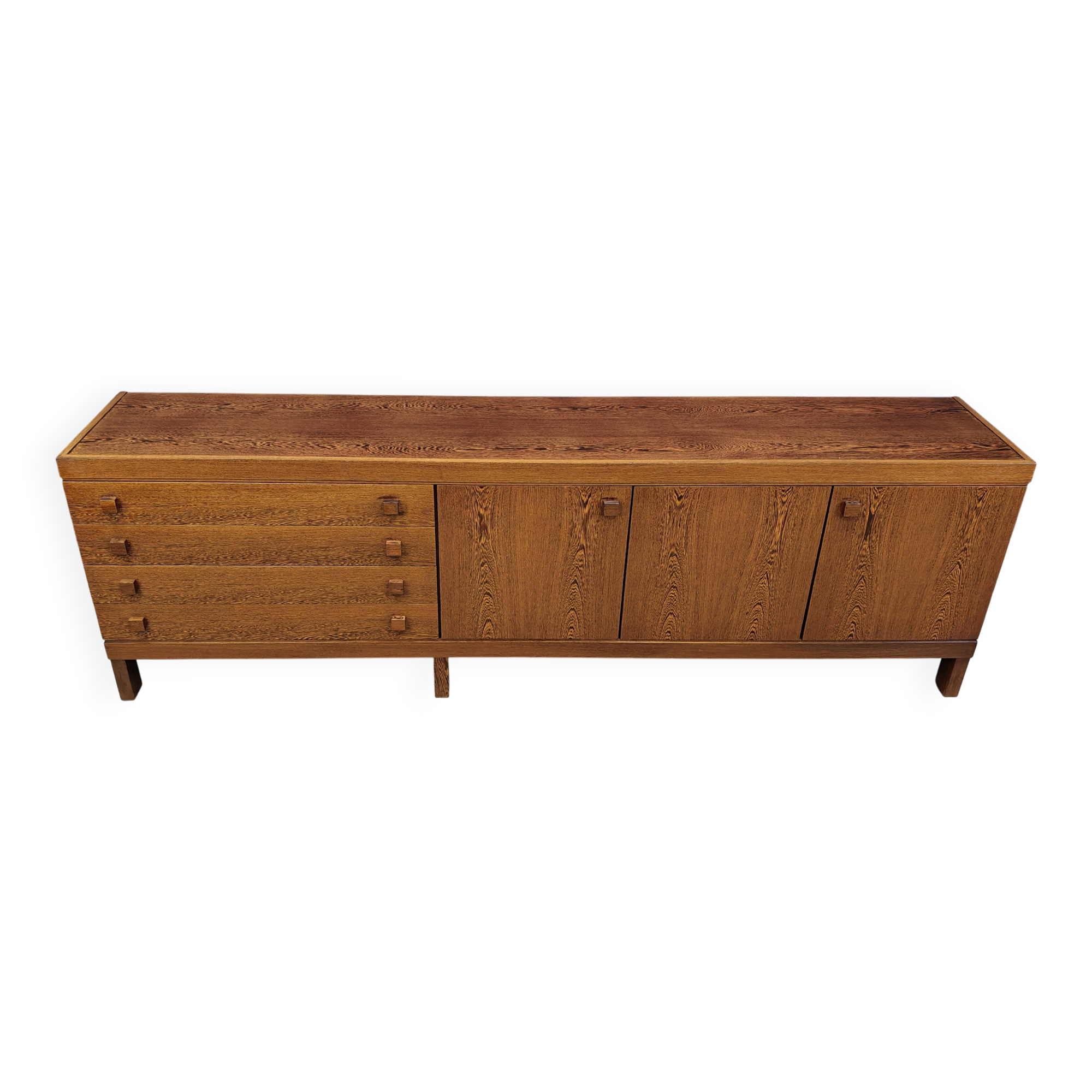 Enfilade vintage en wengé, 1960