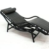 Rattan Chaise Longue, 1980s