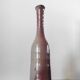 Vintage glazed stoneware bottle soliflore vase
