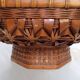 Coupe / panier ikebana japon bambou tressé XXth