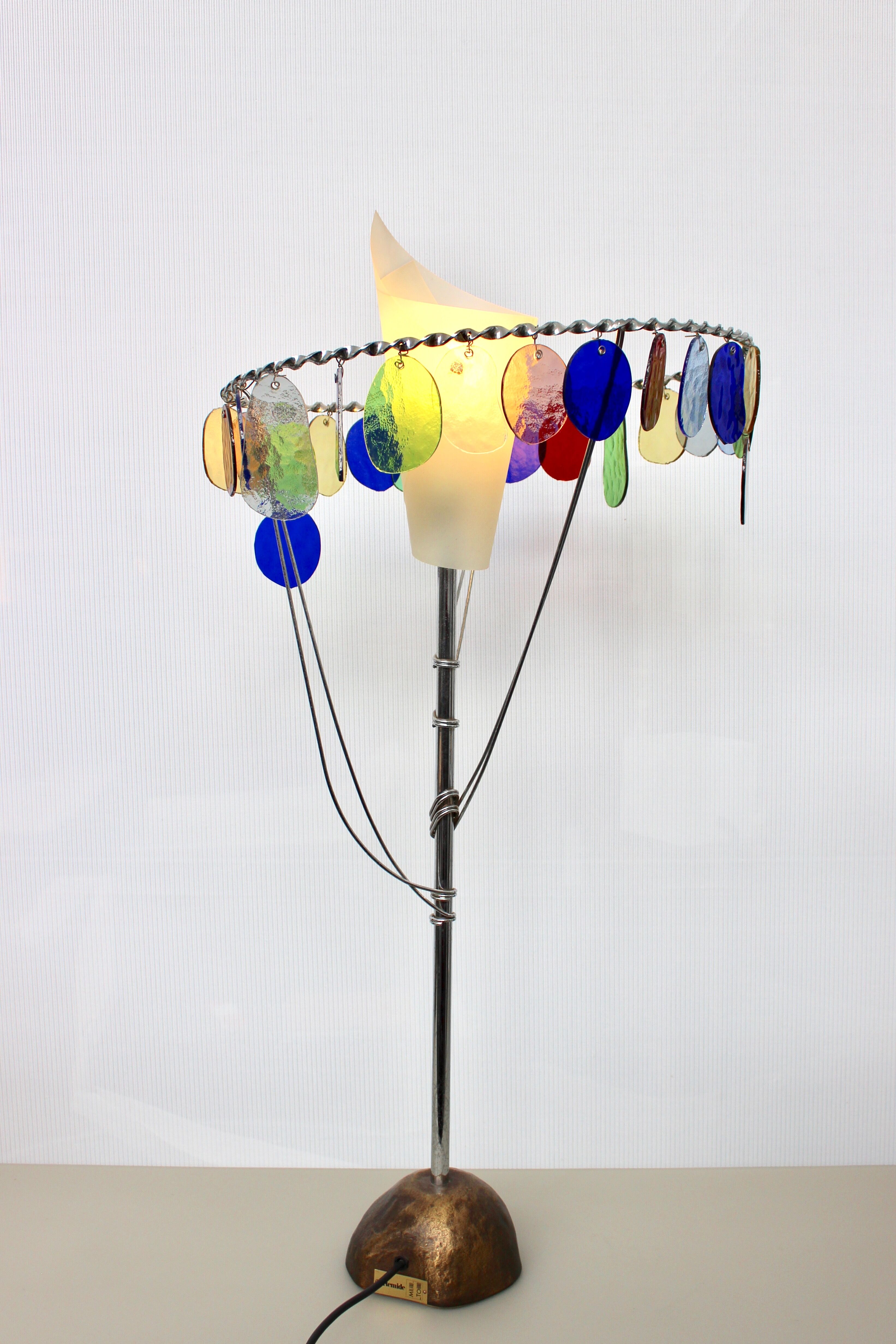 Milano torino table lamp by Toni Codero for Artemide, 1980s