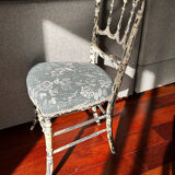 Two Napoleon III chairs, completely restored