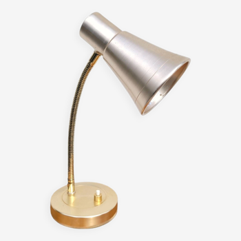 Lampe flexible doré vintage
