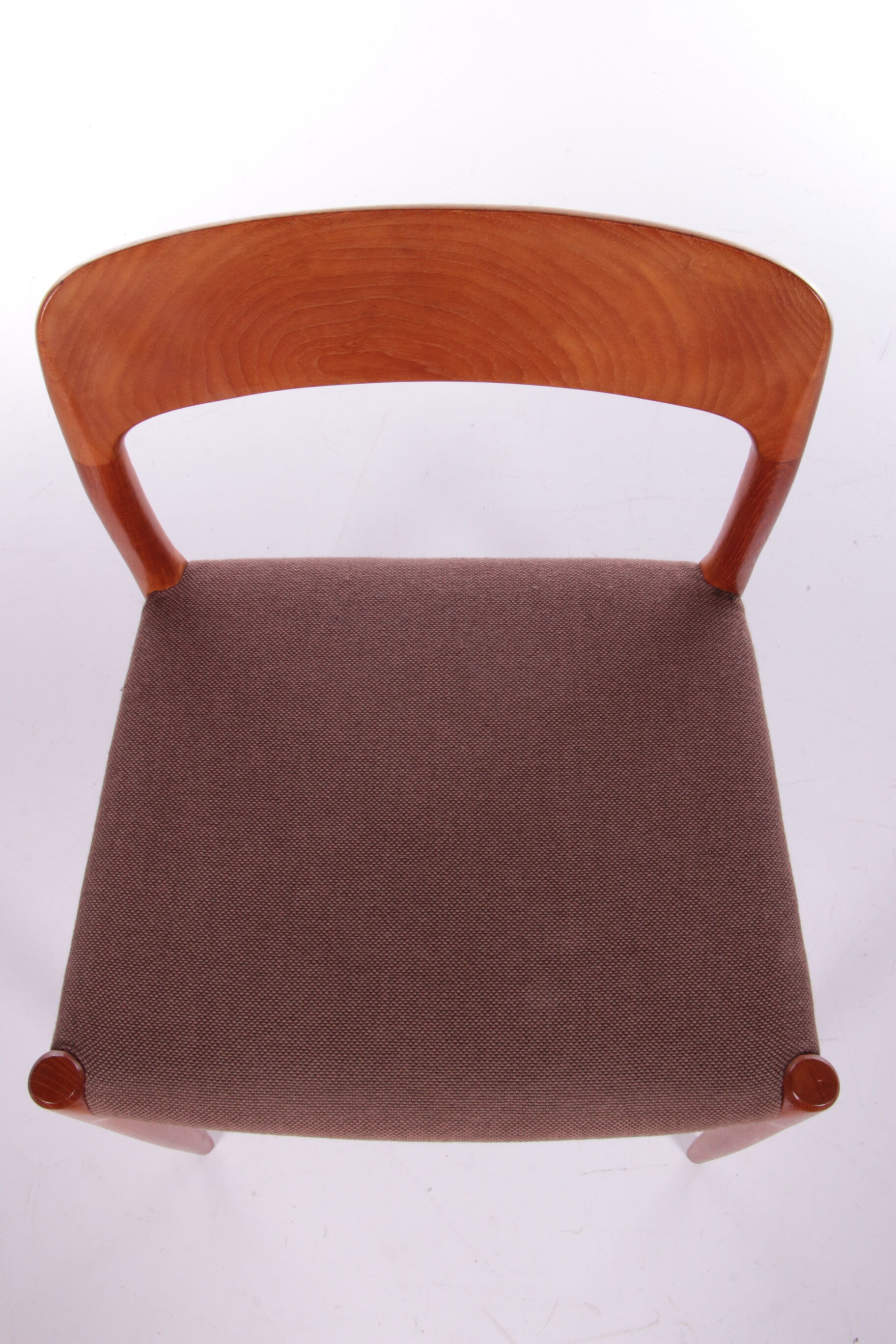 6 chaises de salle à manger Niels Moller modèle 75 Danemark 1960