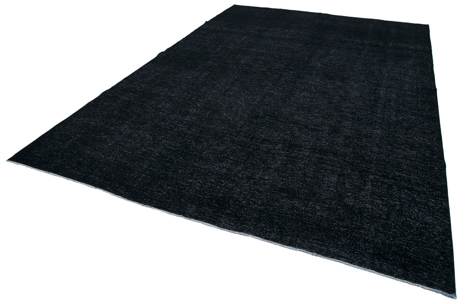 Handmade Persian Overdyed 290 cm x 427 cm Black Wool Rug