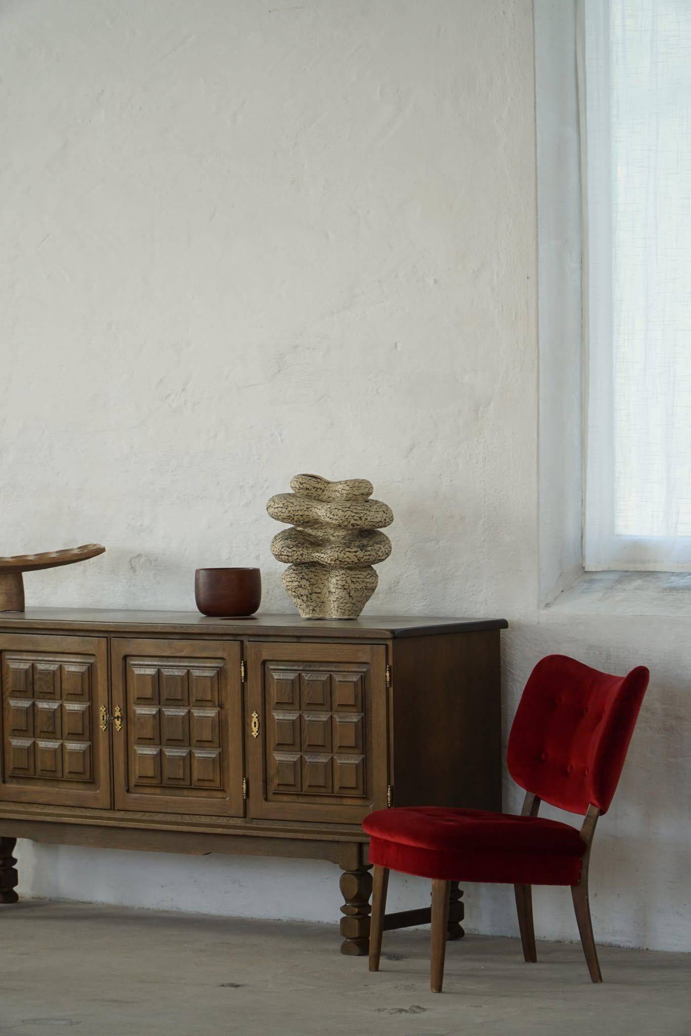 Pair of armchairs Gunnar Thalberg “Vilstol 205”, Modern Scandinavian from the 1950s.