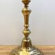 Antique Louis XV Period Candlestick Candle Holder Gilt Solid Bronze
