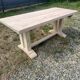 Monastery-style dining table