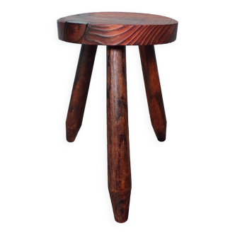 Antique milking stool