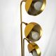 Italian vintage three arms brass floor lamp by Goffredo Reggiani