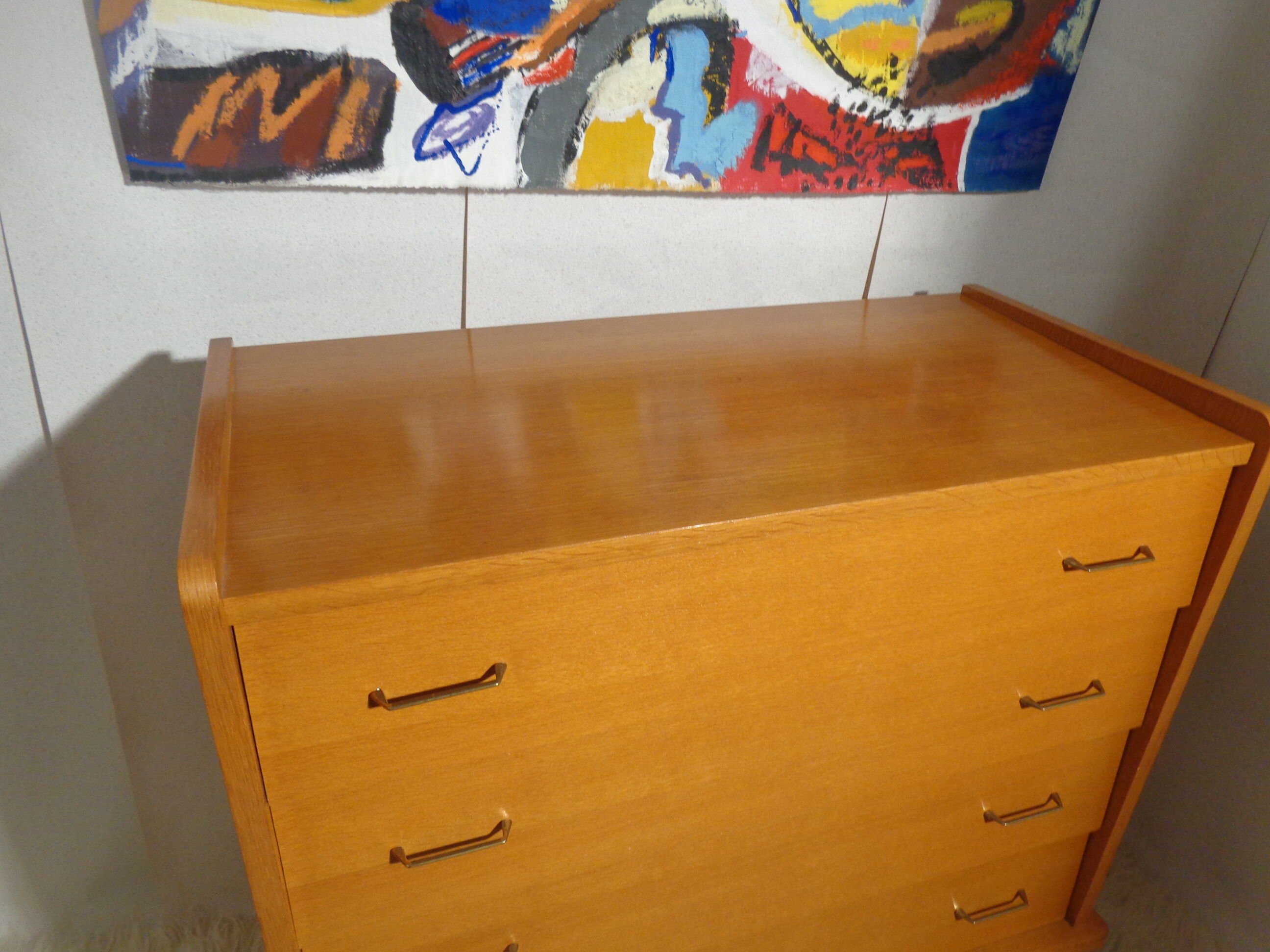 The 1960s vintage dresser stamped