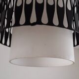 Opaline and metal suspension