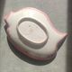 Vintage ceramic plate Hubert Bequet Quaregnon gold - No. 477
