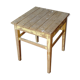 Tabouret en bois naturel années 50