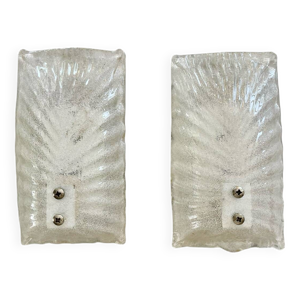 mazzega appliques paire