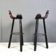 Mid Century Brutalist Bar Stools - Set of 2, 1960s