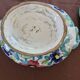 Vintage italian soup tureen in polychrome ceramic – floral decoration – italy