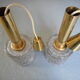 Pair of brass suspensions