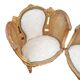 Paire de fauteuils corbeille