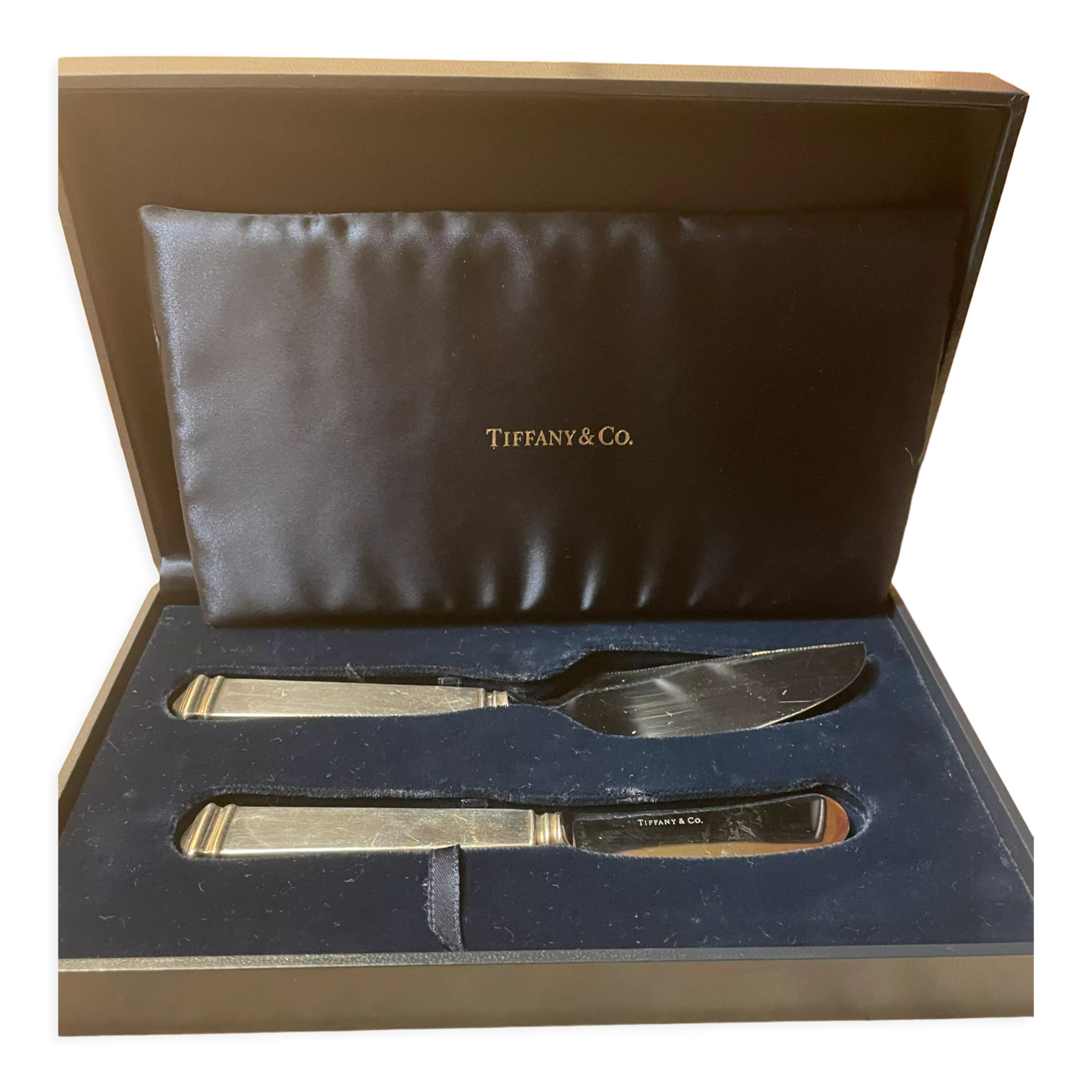 Tiffany and Co cheese serving knives