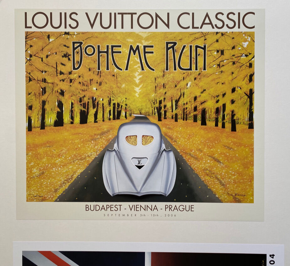 Poster Razzia - Boheme Run - Louis Vuitton Classic 2006- Small size - On linen