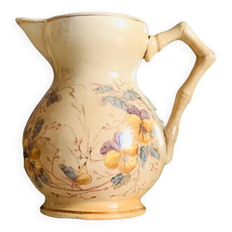 Creil and Mantereau flower pitcher