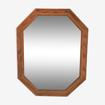 Vintage octagon mirror