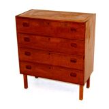 Commode en teck, Suède, 1960