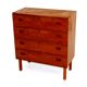 Commode en teck, Suède, 1960