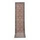 Vintage Turkish hallway rug 97x417 cm