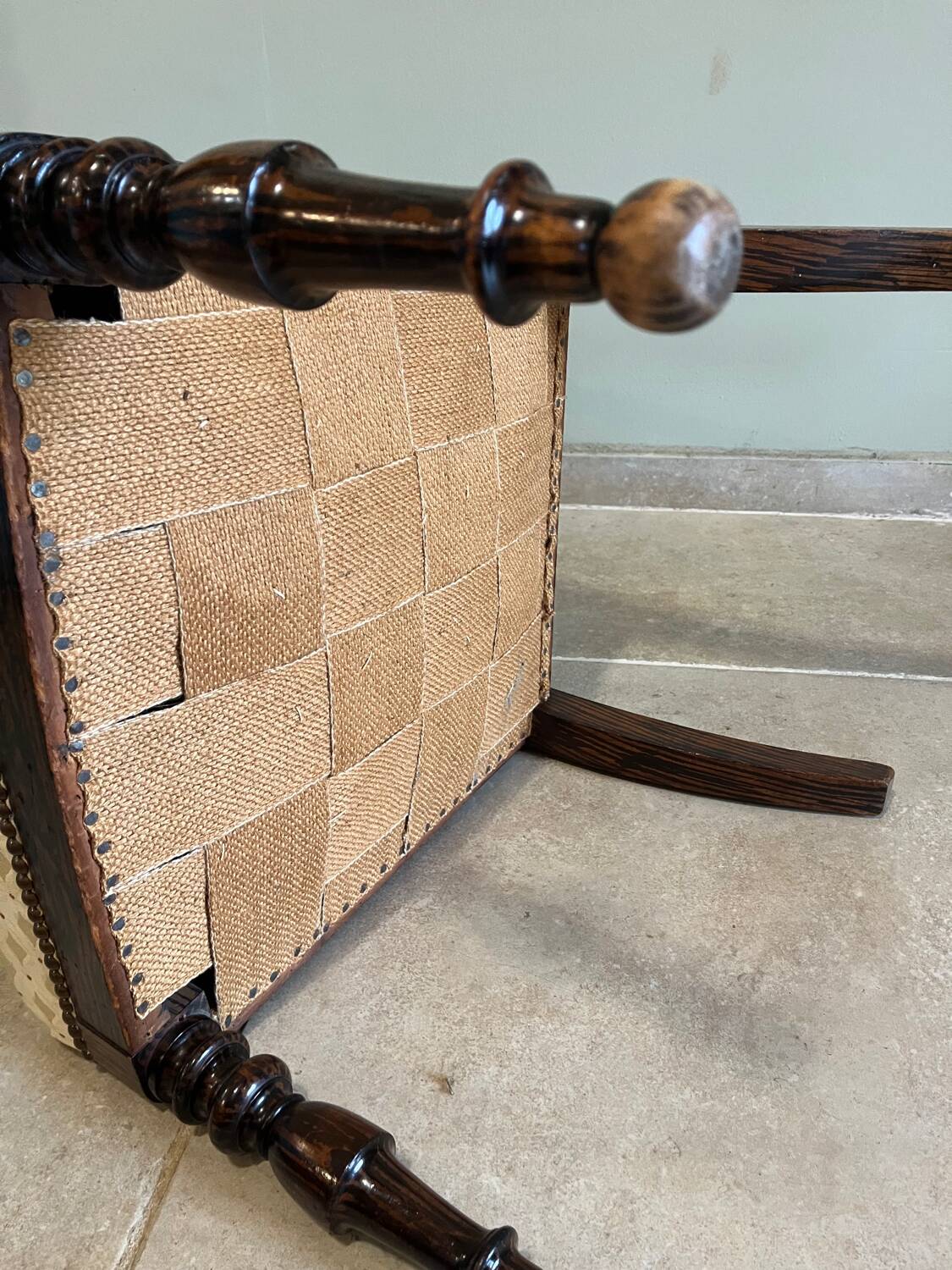 Napoleon III style armchair