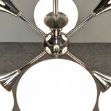Space Age Sputnik chandelier with 6 lights, 50s-60s