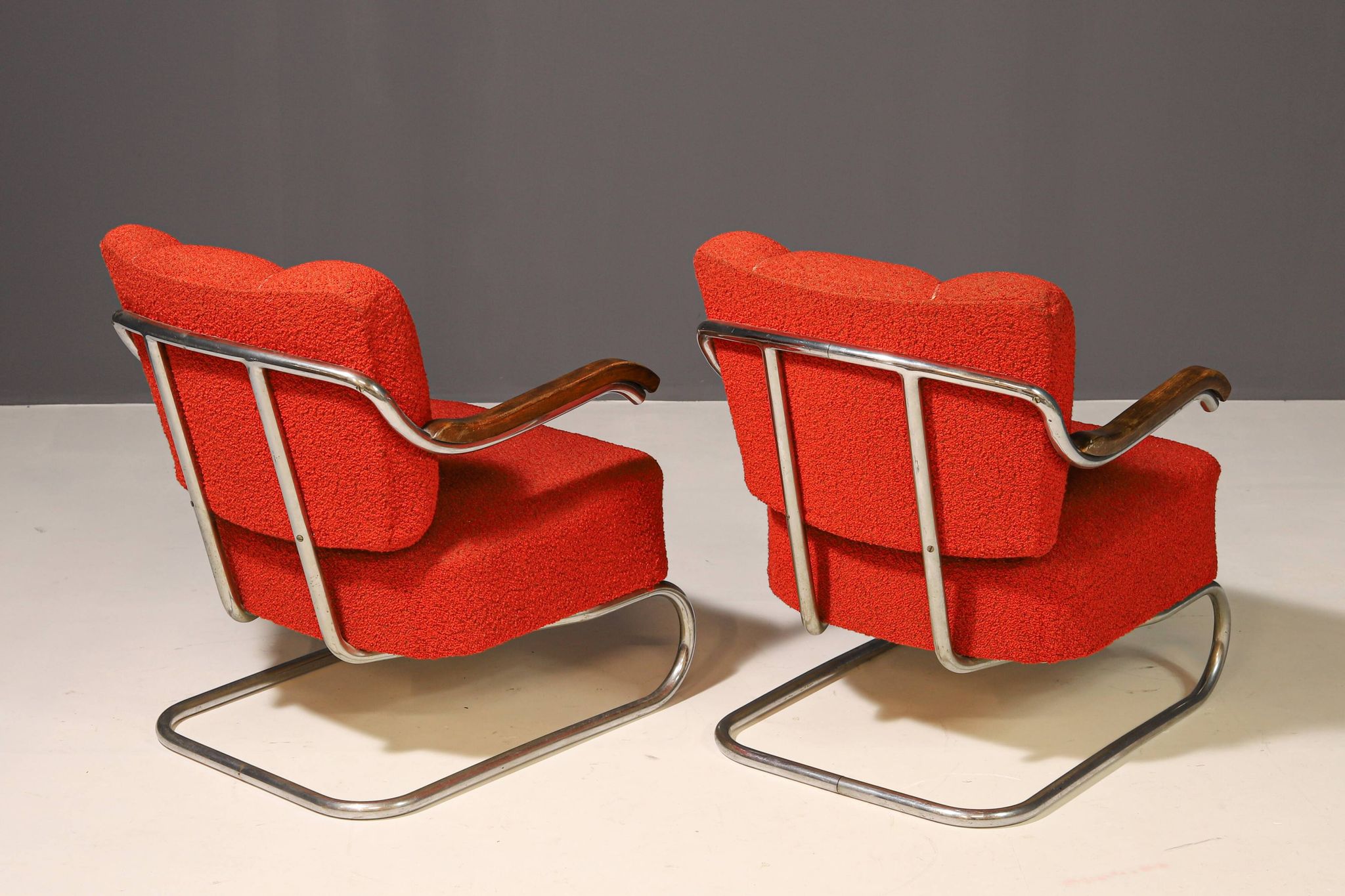 Pair of Bauhaus cantilever armchairs | Thonet, 1930s
