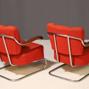 Pair of Bauhaus cantilever armchairs | Thonet, 1930s
