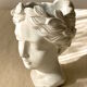 Buste cache-pot artemis blanc, taille s