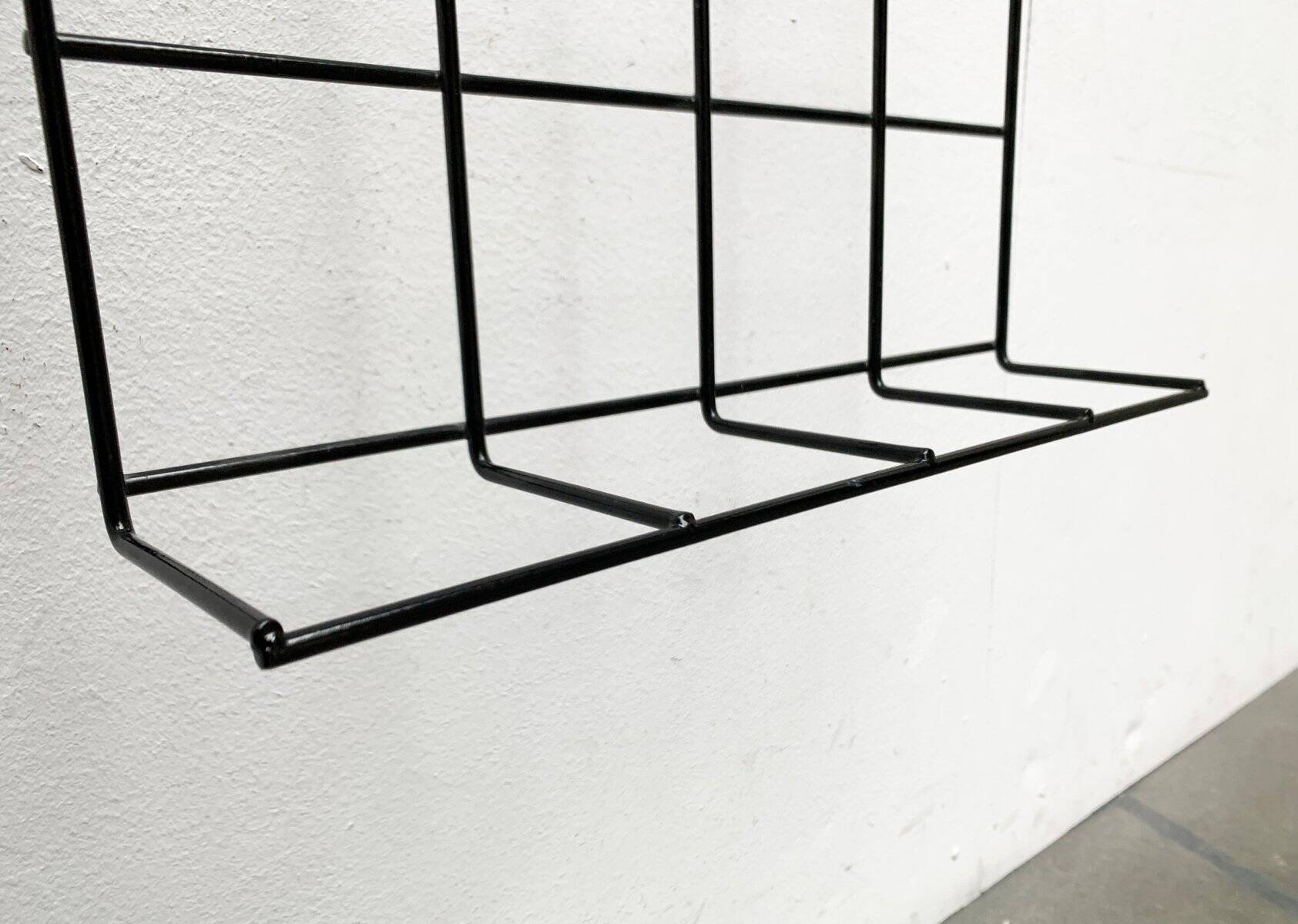 Mid-century German minimalist cord coat rack, 1960s