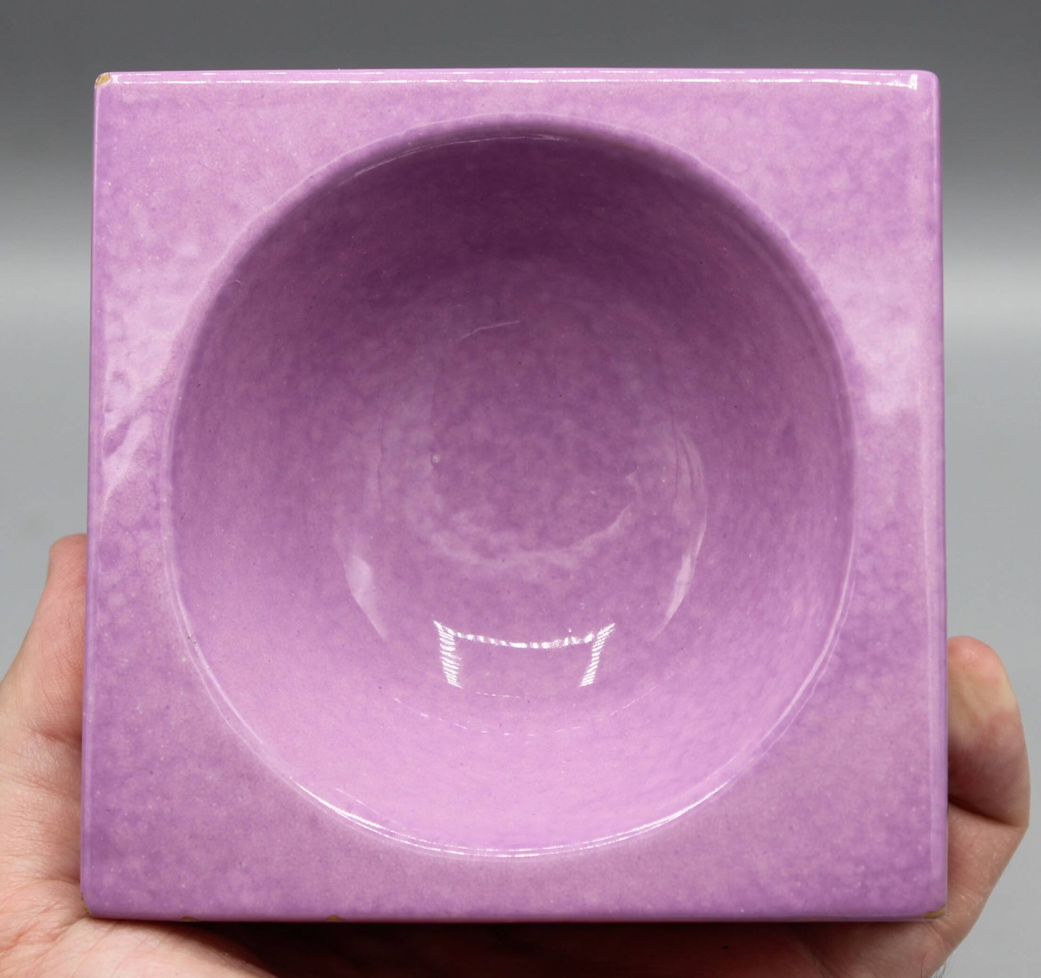 Beautiful ashtray pocket emptying modernist design italy vintage ceramic