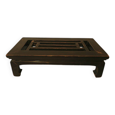 Table basse chinoise pieds en sabots de cheval, 1910